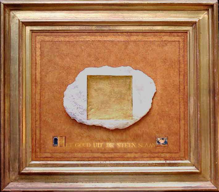Schilderij Het Goud